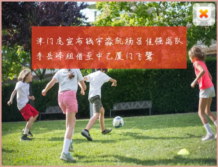 津门虎宣布钱宇淼阮杨吕佳强离队李岳峰租借至中乙厦门飞鹭