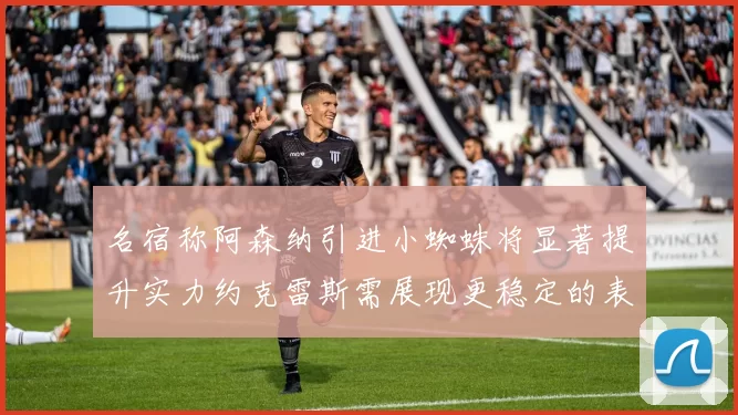 名宿称阿森纳引进小蜘蛛将显著提升实力约克雷斯需展现更稳定的表现